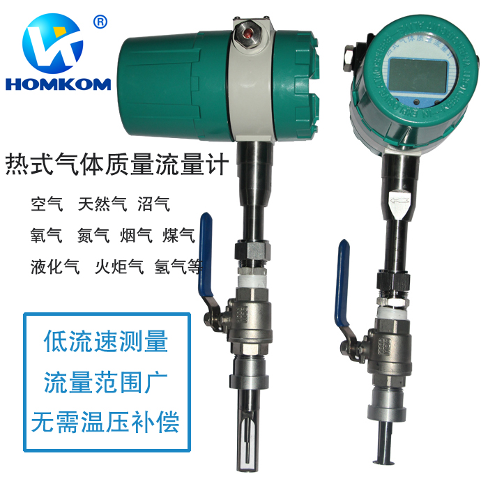 插入式氣體質(zhì)量流量計