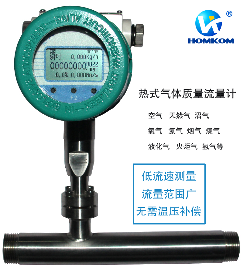 螺紋式氣體質(zhì)量流量計